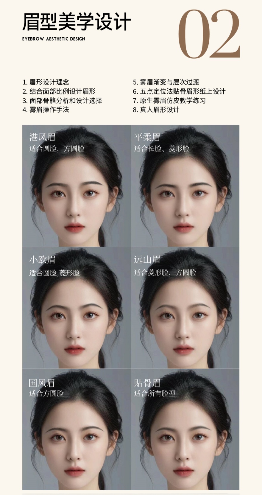 昆明眉眼唇纹绣课程