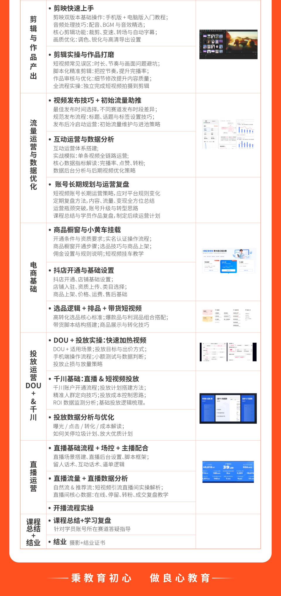 短视频运营课程开课啦！火热报名中！