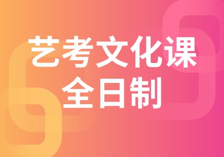 艺考文化课全日制