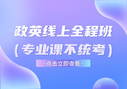 政英线上全程班