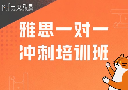 雅思一对一冲刺课程