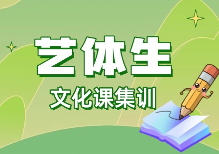 艺体生文化课集训课程