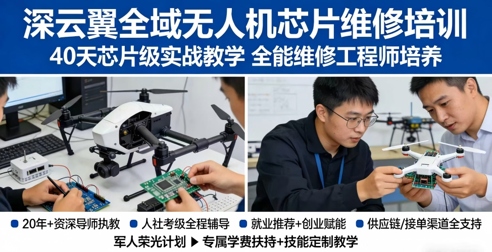 深圳专业性强的无人机维修机构前十排名机构一览