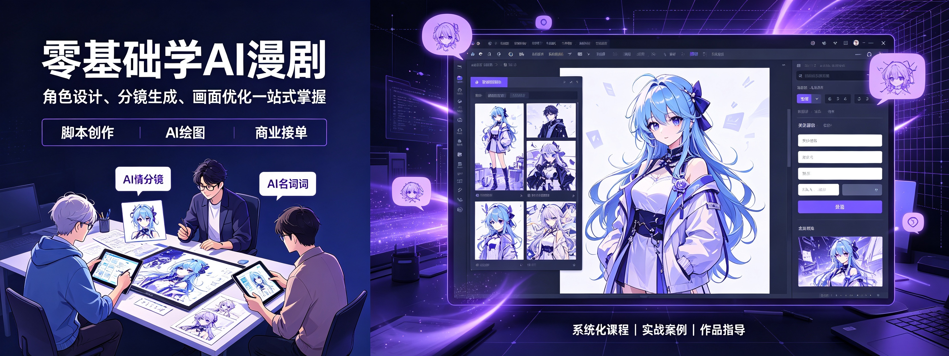 推荐济南口碑出名的AI漫剧制作培训机构，热门岗位,就业无忧