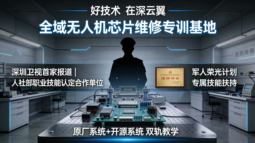 深圳精选推荐靠谱的无人机维修一体化服务机构