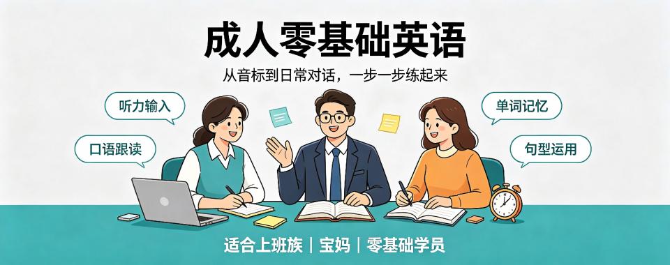 上海市十分优质的成人零基础英语机构口碑排行榜