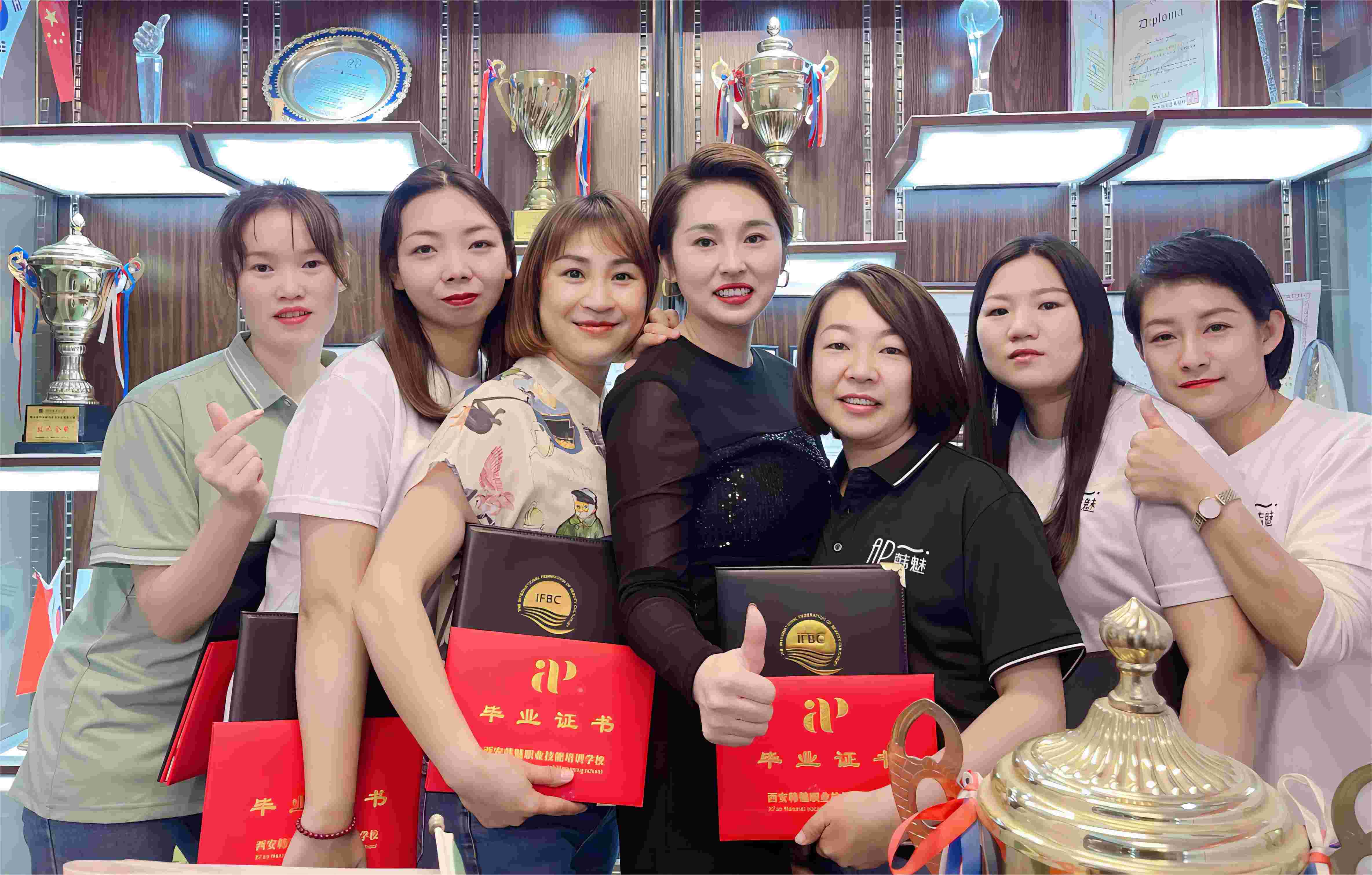 AP韩魅纹绣培训学校校区环境