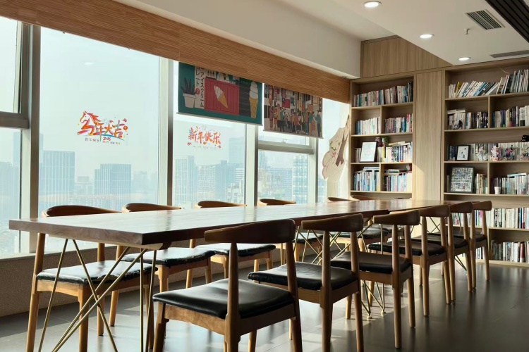 成都帝京日语自习区